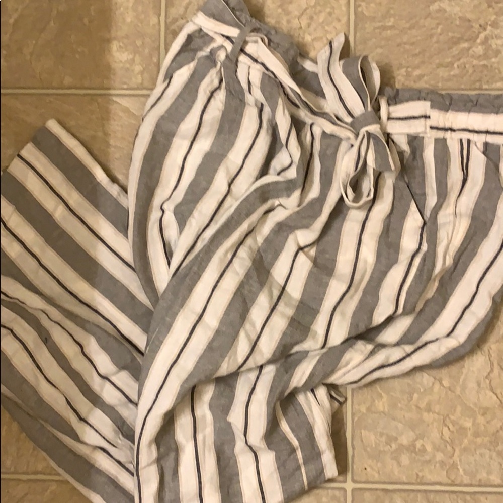 Paperbag waist pants